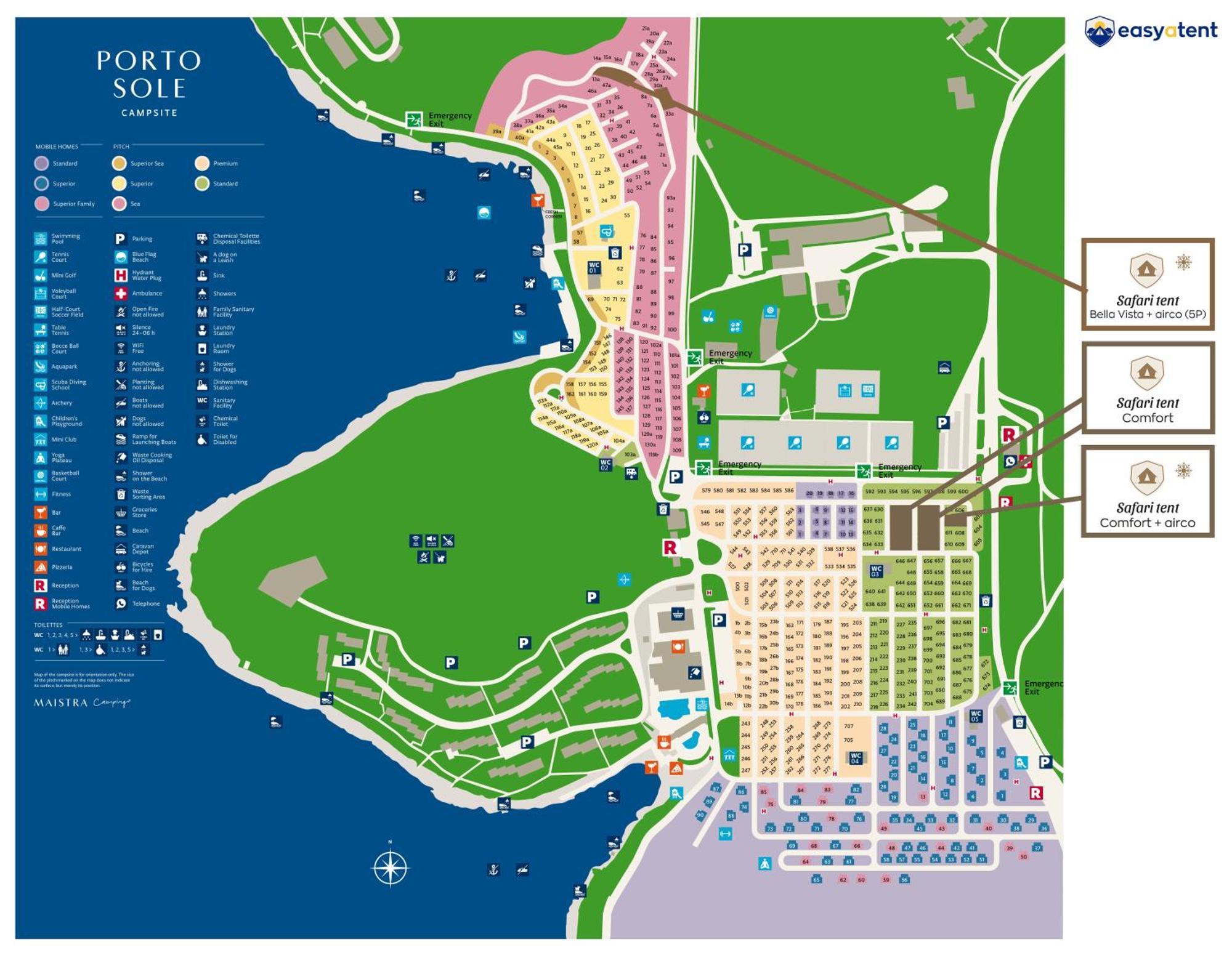 Easyatent Camping Porto Sole فيرسار المظهر الخارجي الصورة